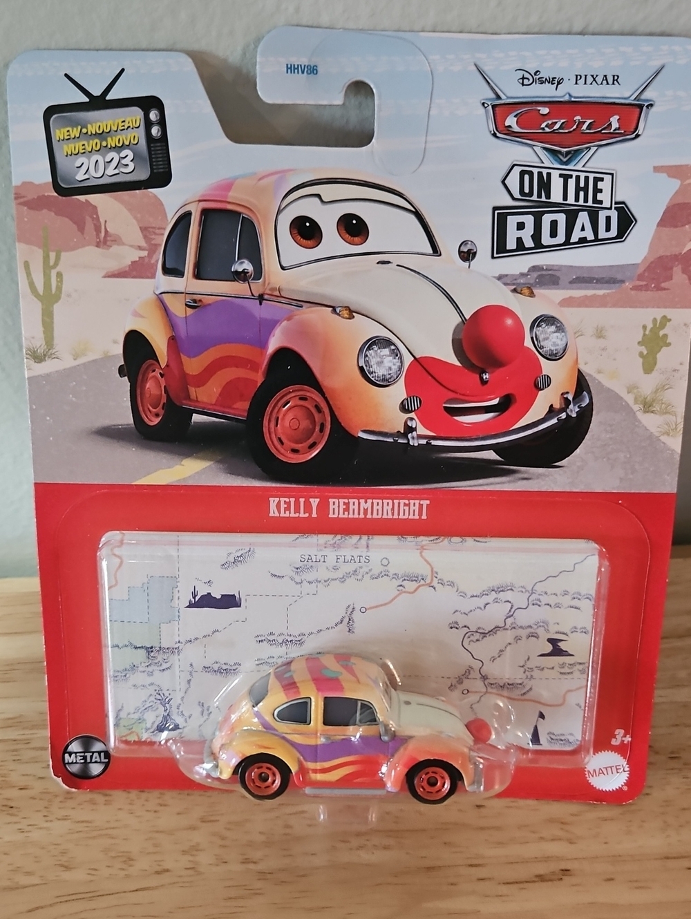 Disney Pixar Cars On The Road Kelly Beambright 1:55 Diecast NIP